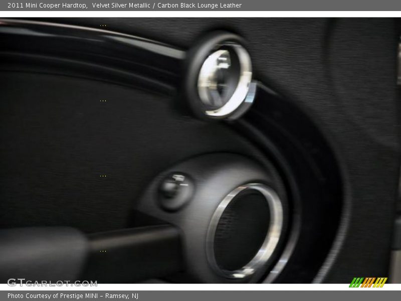 Velvet Silver Metallic / Carbon Black Lounge Leather 2011 Mini Cooper Hardtop