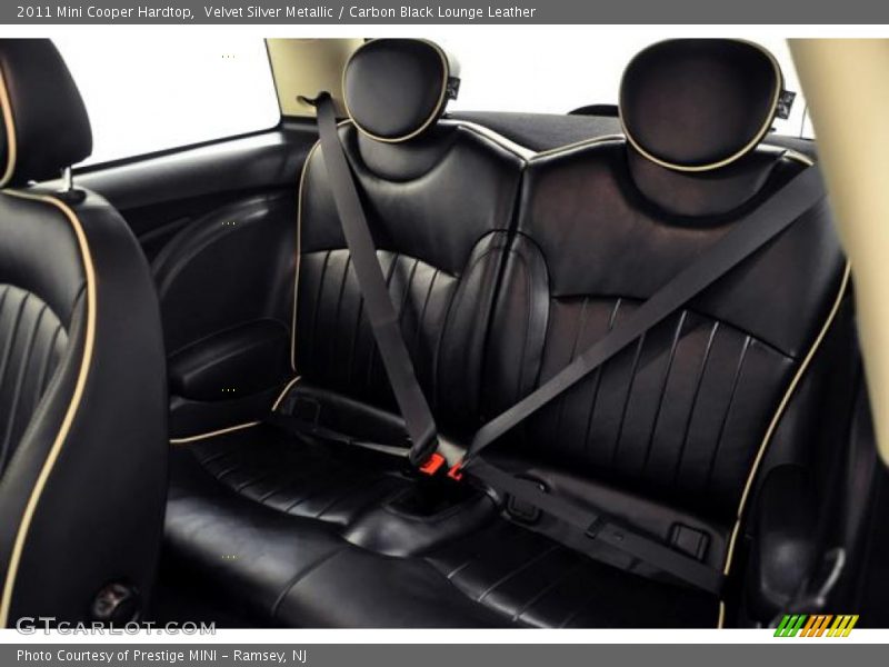 Velvet Silver Metallic / Carbon Black Lounge Leather 2011 Mini Cooper Hardtop