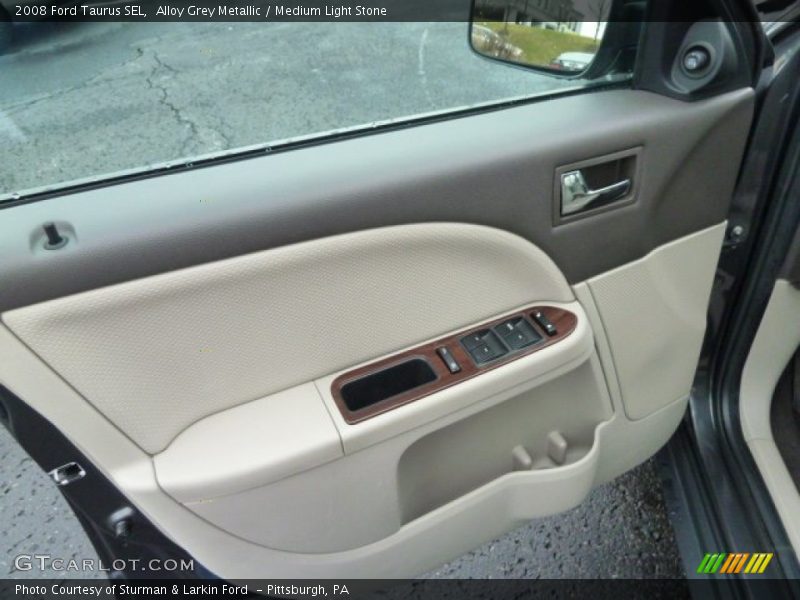 Alloy Grey Metallic / Medium Light Stone 2008 Ford Taurus SEL