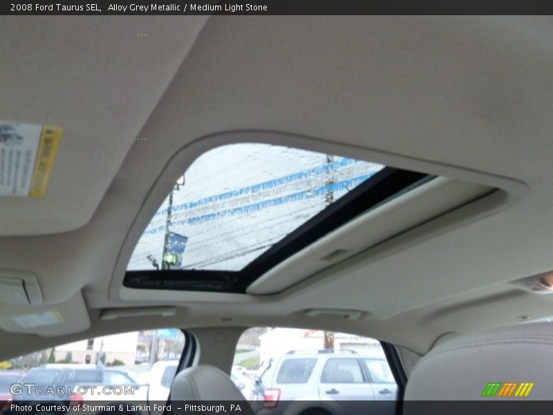 Alloy Grey Metallic / Medium Light Stone 2008 Ford Taurus SEL