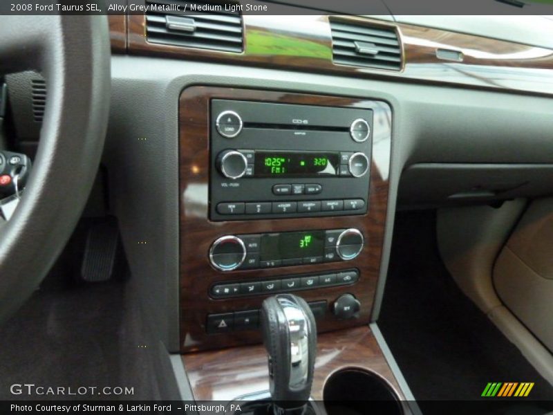 Alloy Grey Metallic / Medium Light Stone 2008 Ford Taurus SEL