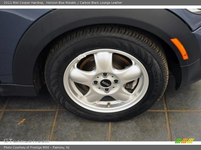 Horizon Blue Metallic / Carbon Black Lounge Leather 2011 Mini Cooper Hardtop