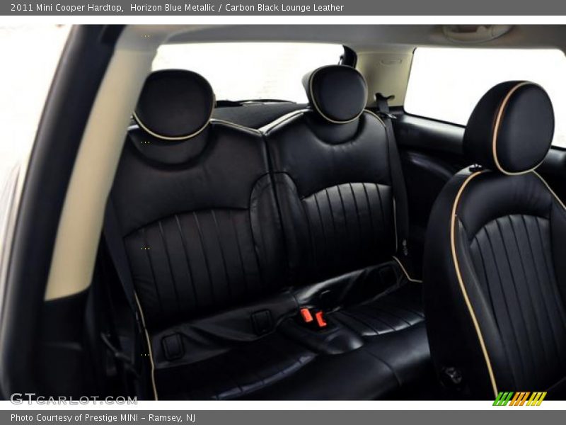Horizon Blue Metallic / Carbon Black Lounge Leather 2011 Mini Cooper Hardtop