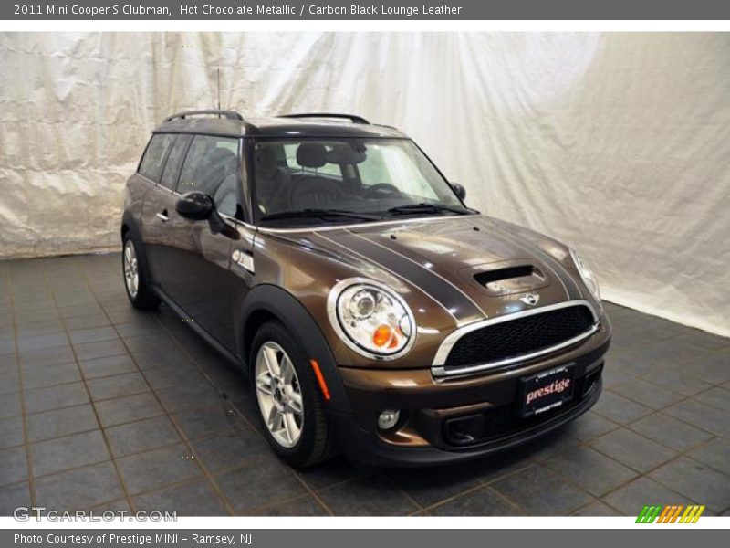 Hot Chocolate Metallic / Carbon Black Lounge Leather 2011 Mini Cooper S Clubman