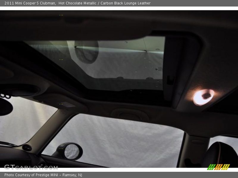 Hot Chocolate Metallic / Carbon Black Lounge Leather 2011 Mini Cooper S Clubman