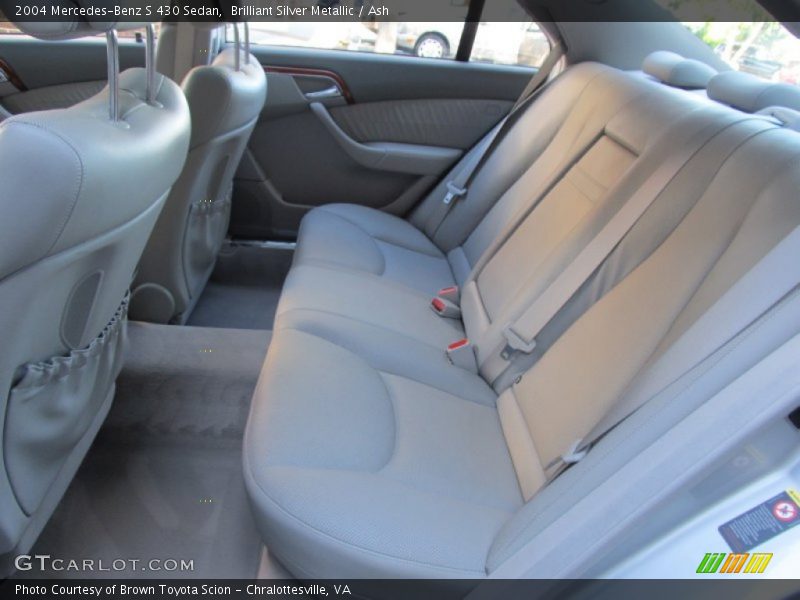 Brilliant Silver Metallic / Ash 2004 Mercedes-Benz S 430 Sedan