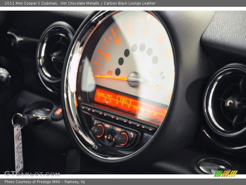 Hot Chocolate Metallic / Carbon Black Lounge Leather 2011 Mini Cooper S Clubman
