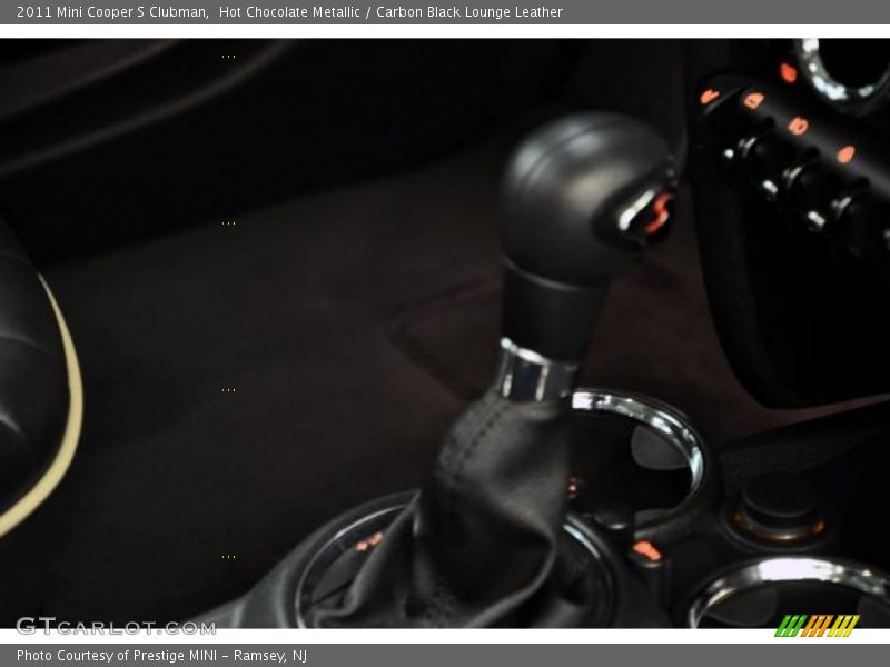 Hot Chocolate Metallic / Carbon Black Lounge Leather 2011 Mini Cooper S Clubman