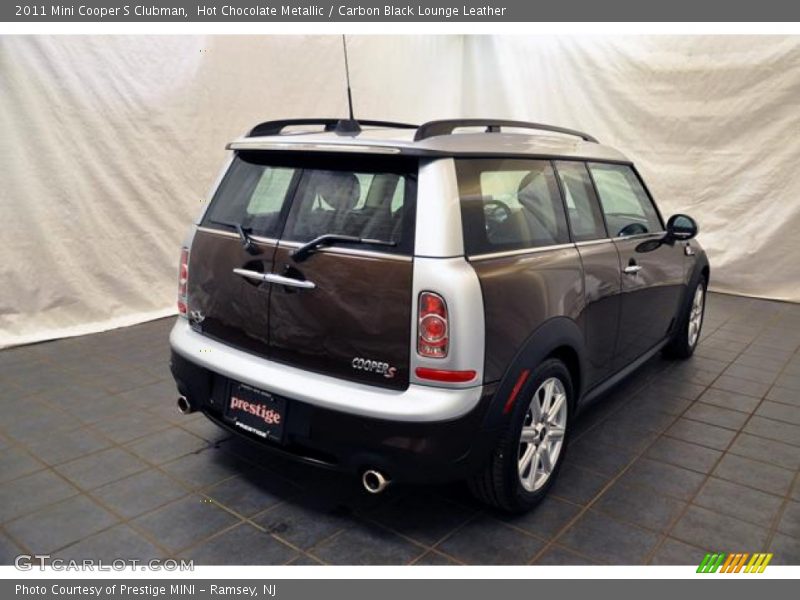 Hot Chocolate Metallic / Carbon Black Lounge Leather 2011 Mini Cooper S Clubman
