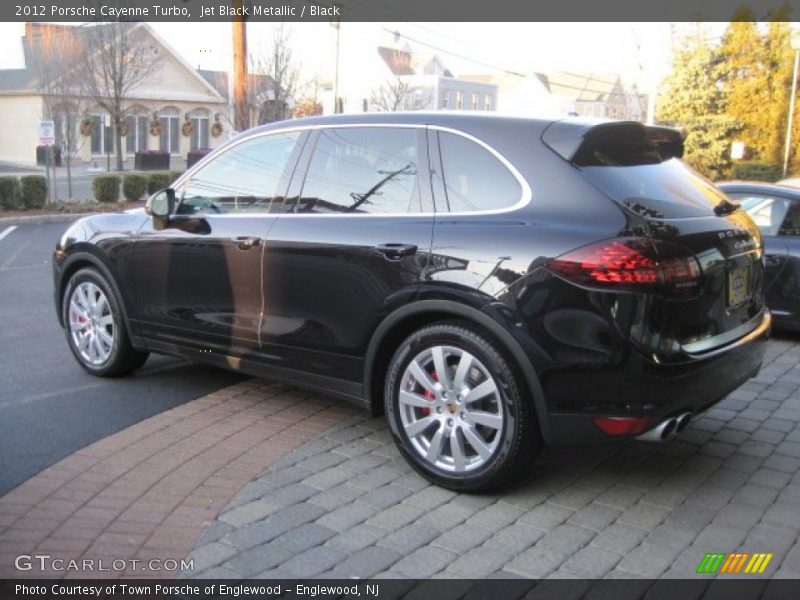 Jet Black Metallic / Black 2012 Porsche Cayenne Turbo