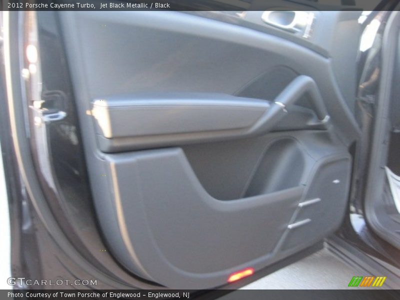Jet Black Metallic / Black 2012 Porsche Cayenne Turbo