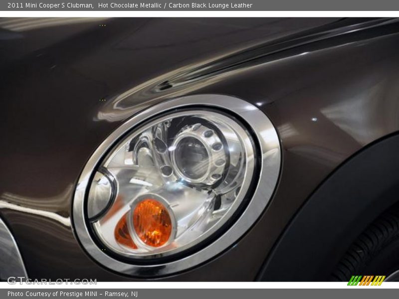 Hot Chocolate Metallic / Carbon Black Lounge Leather 2011 Mini Cooper S Clubman