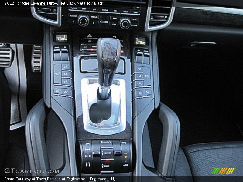 Jet Black Metallic / Black 2012 Porsche Cayenne Turbo