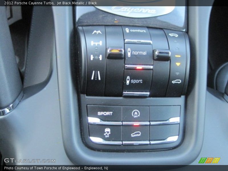 Controls of 2012 Cayenne Turbo
