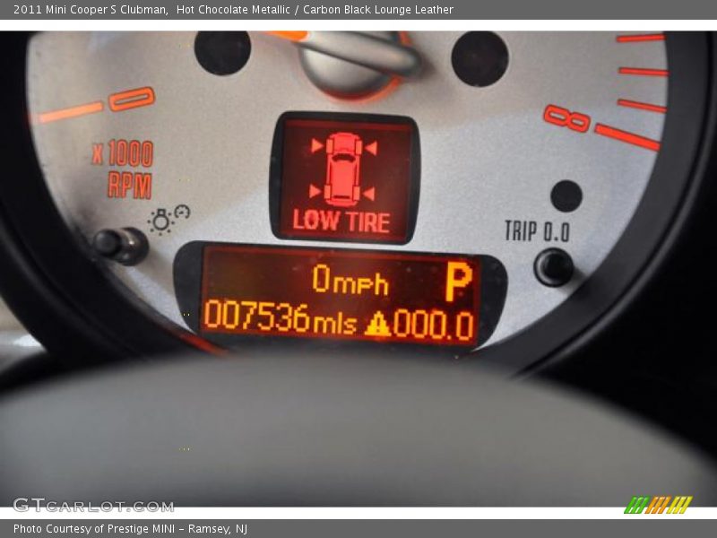 Hot Chocolate Metallic / Carbon Black Lounge Leather 2011 Mini Cooper S Clubman