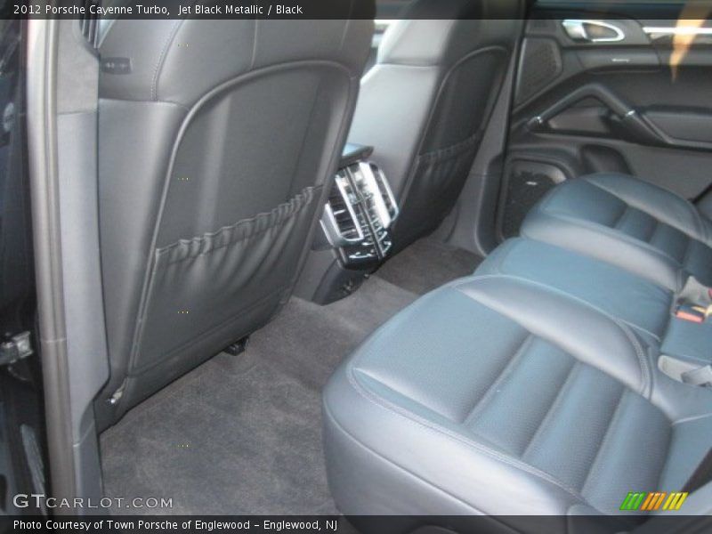 Jet Black Metallic / Black 2012 Porsche Cayenne Turbo