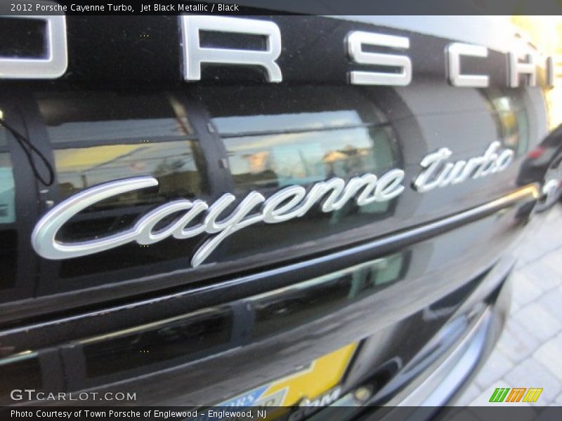 Jet Black Metallic / Black 2012 Porsche Cayenne Turbo