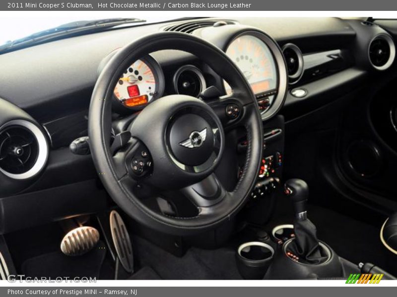 Hot Chocolate Metallic / Carbon Black Lounge Leather 2011 Mini Cooper S Clubman