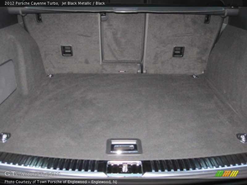 Jet Black Metallic / Black 2012 Porsche Cayenne Turbo