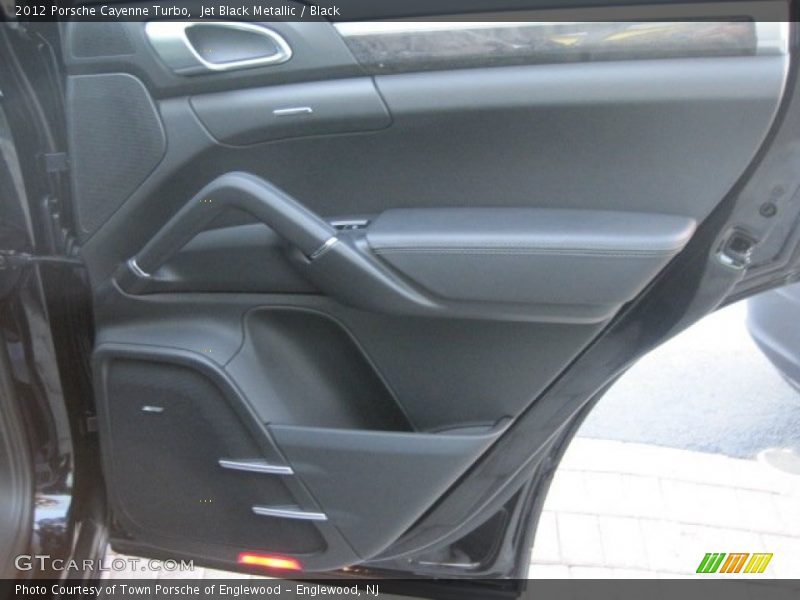Jet Black Metallic / Black 2012 Porsche Cayenne Turbo