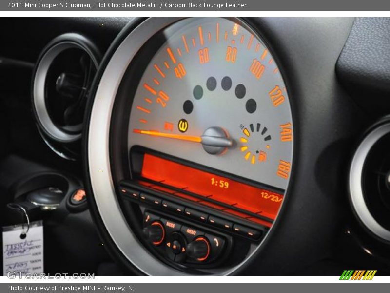 Hot Chocolate Metallic / Carbon Black Lounge Leather 2011 Mini Cooper S Clubman