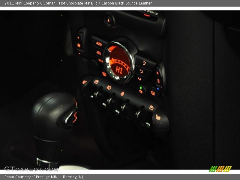 Hot Chocolate Metallic / Carbon Black Lounge Leather 2011 Mini Cooper S Clubman