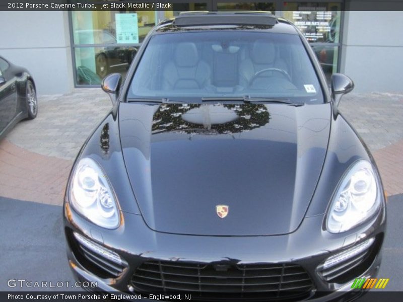 Jet Black Metallic / Black 2012 Porsche Cayenne Turbo