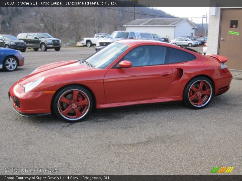  2003 911 Turbo Coupe Zanzibar Red Metallic