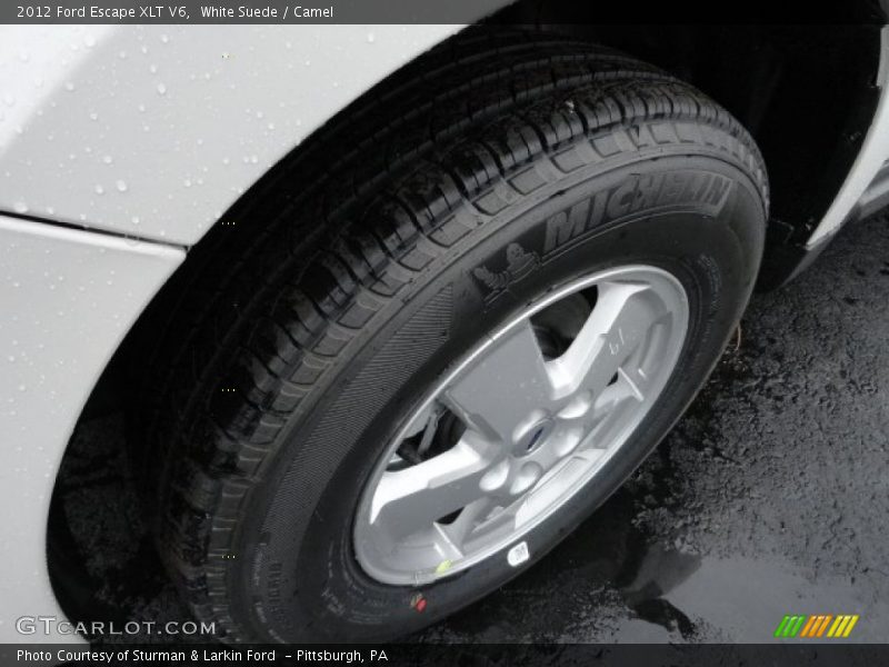 White Suede / Camel 2012 Ford Escape XLT V6