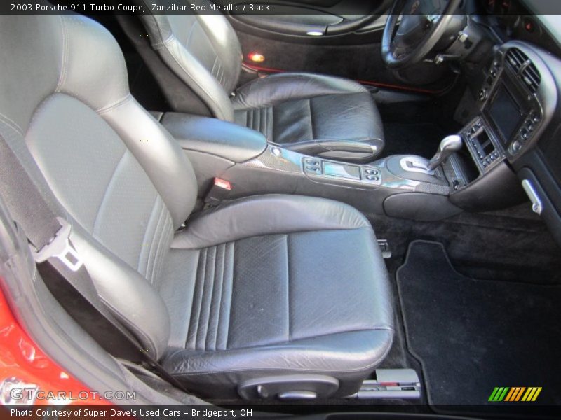  2003 911 Turbo Coupe Black Interior