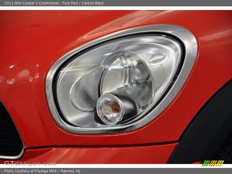 Pure Red / Carbon Black 2011 Mini Cooper S Countryman