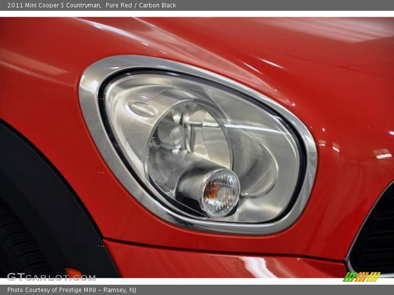 Pure Red / Carbon Black 2011 Mini Cooper S Countryman