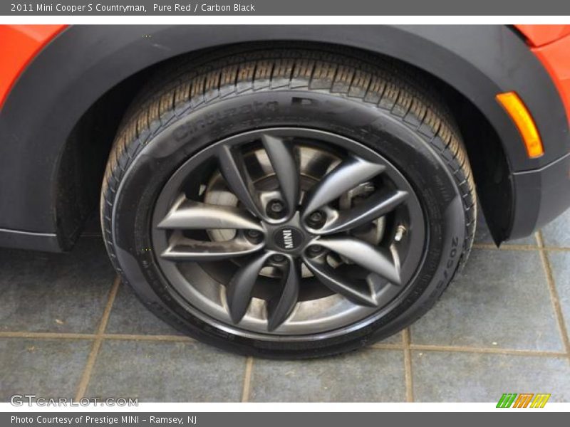 Pure Red / Carbon Black 2011 Mini Cooper S Countryman