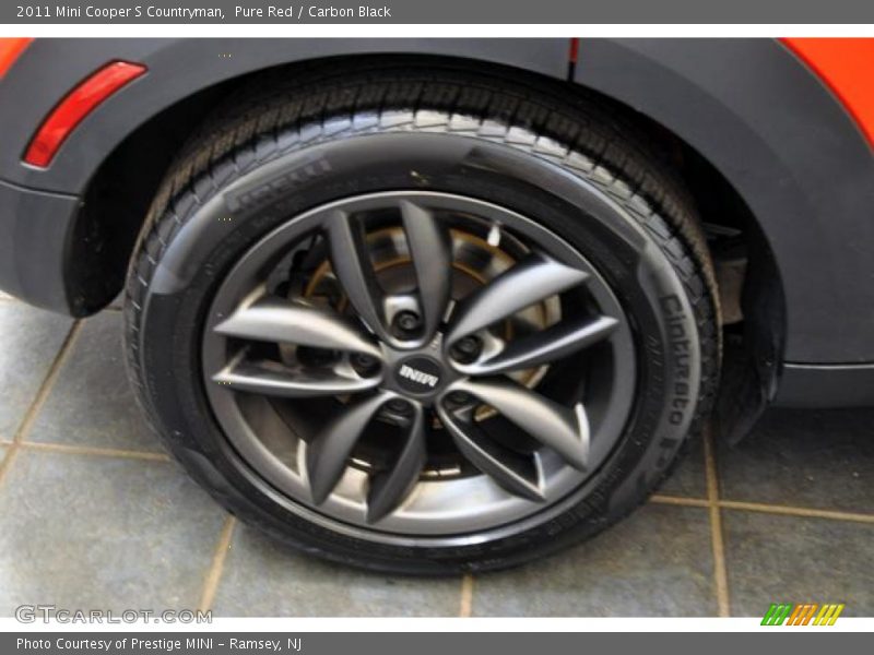 Pure Red / Carbon Black 2011 Mini Cooper S Countryman