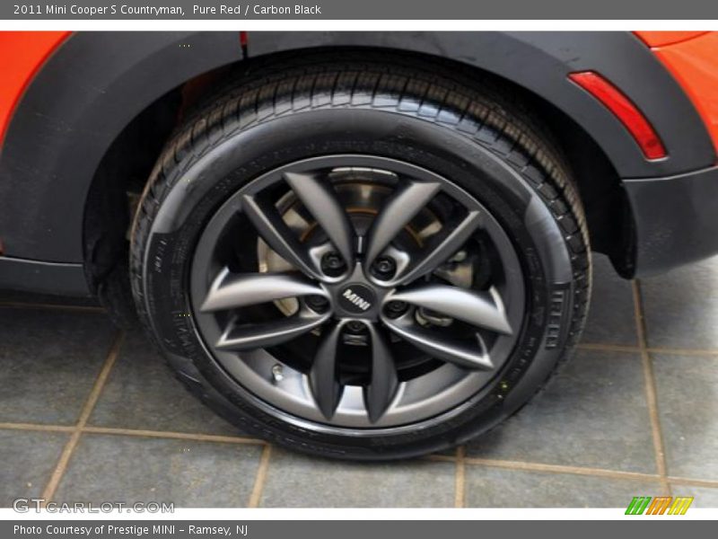 Pure Red / Carbon Black 2011 Mini Cooper S Countryman