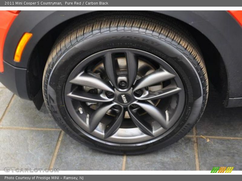 Pure Red / Carbon Black 2011 Mini Cooper S Countryman