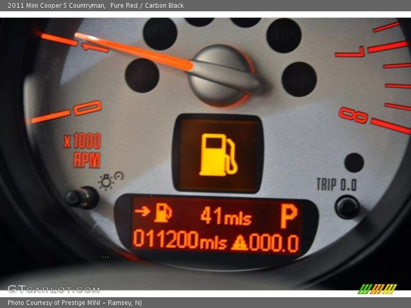 Pure Red / Carbon Black 2011 Mini Cooper S Countryman