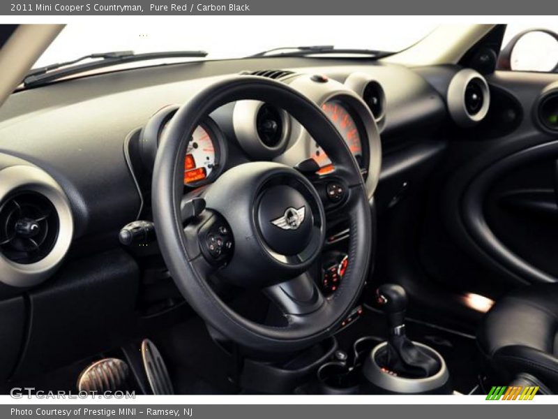 Pure Red / Carbon Black 2011 Mini Cooper S Countryman