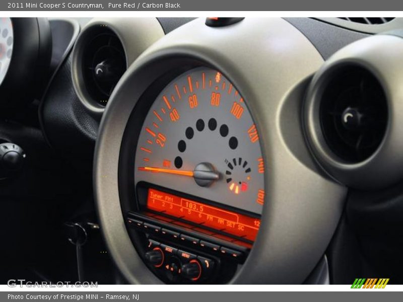 Pure Red / Carbon Black 2011 Mini Cooper S Countryman