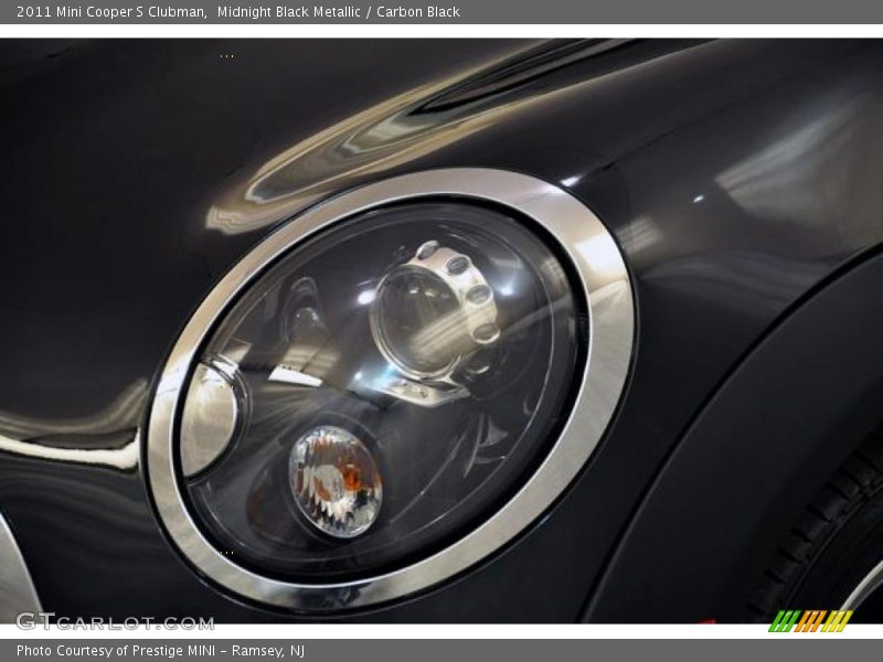 Midnight Black Metallic / Carbon Black 2011 Mini Cooper S Clubman