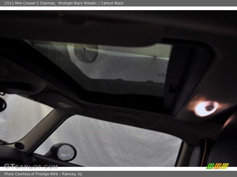 Midnight Black Metallic / Carbon Black 2011 Mini Cooper S Clubman