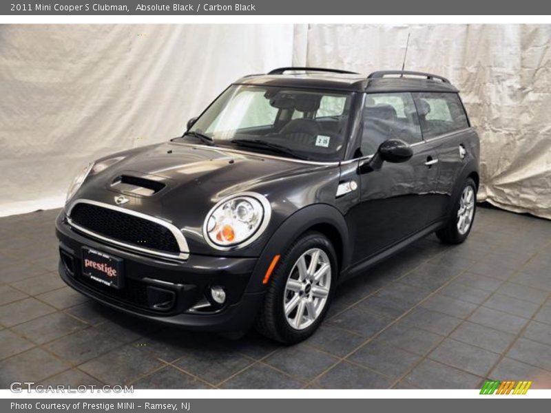 Absolute Black / Carbon Black 2011 Mini Cooper S Clubman