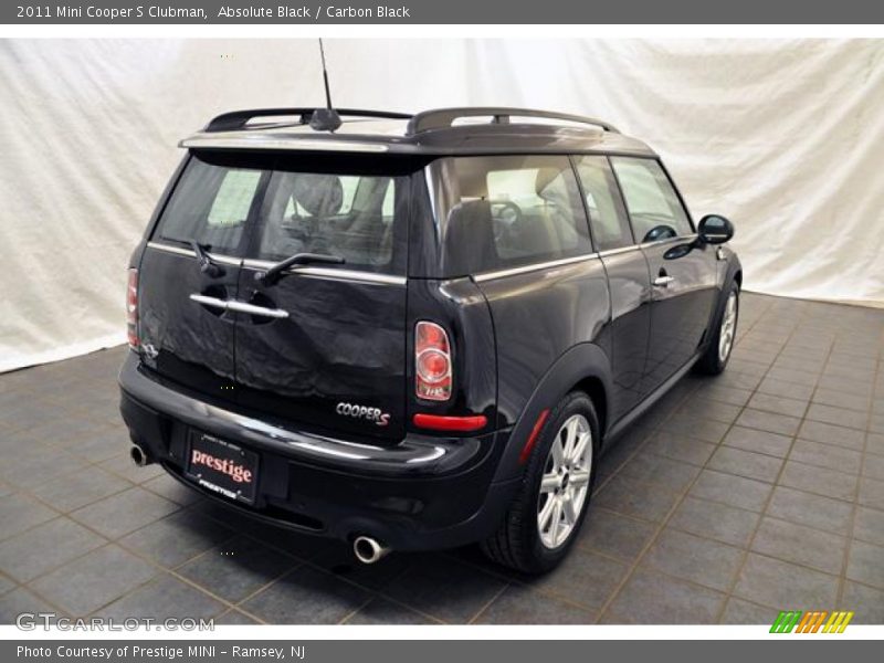 Absolute Black / Carbon Black 2011 Mini Cooper S Clubman