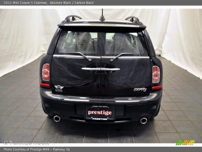 Absolute Black / Carbon Black 2011 Mini Cooper S Clubman