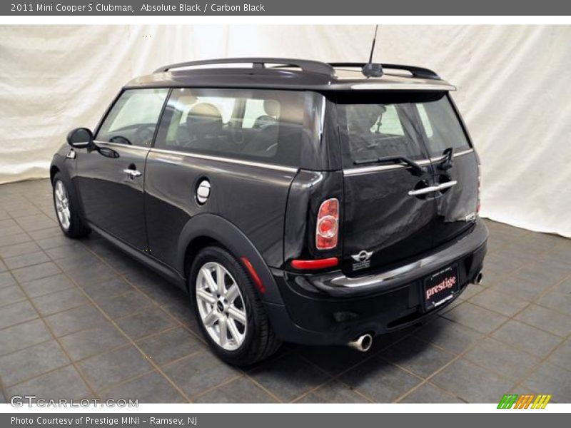 Absolute Black / Carbon Black 2011 Mini Cooper S Clubman