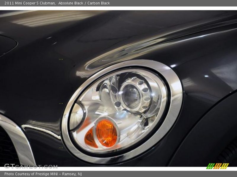 Absolute Black / Carbon Black 2011 Mini Cooper S Clubman