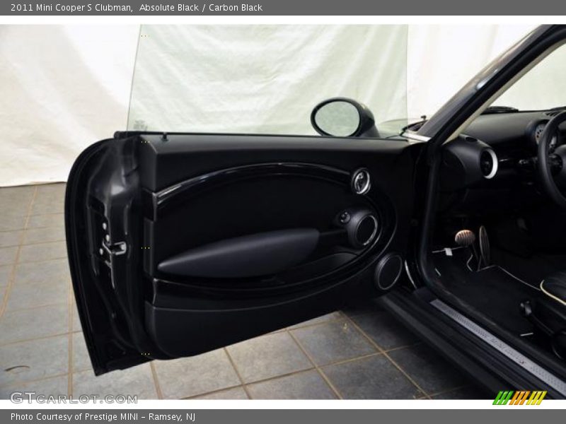 Absolute Black / Carbon Black 2011 Mini Cooper S Clubman