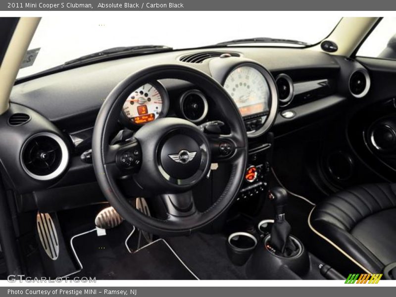 Absolute Black / Carbon Black 2011 Mini Cooper S Clubman