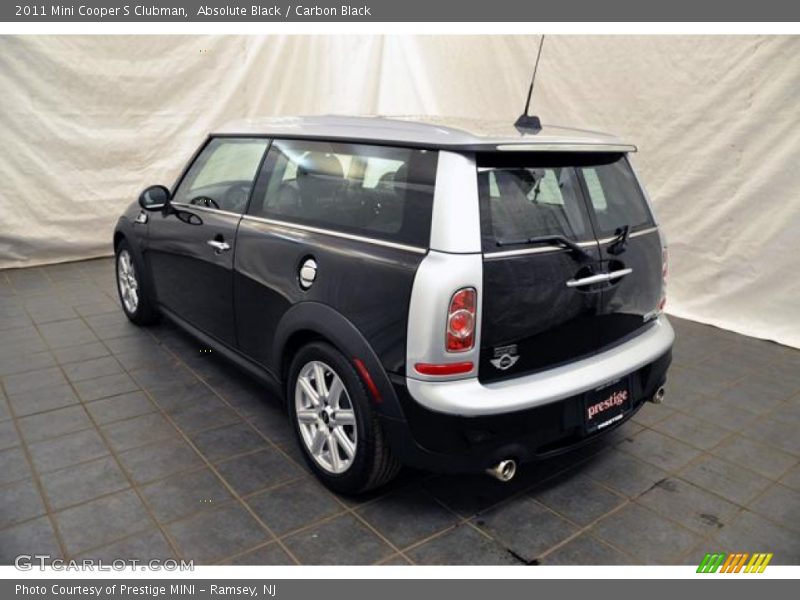 Absolute Black / Carbon Black 2011 Mini Cooper S Clubman
