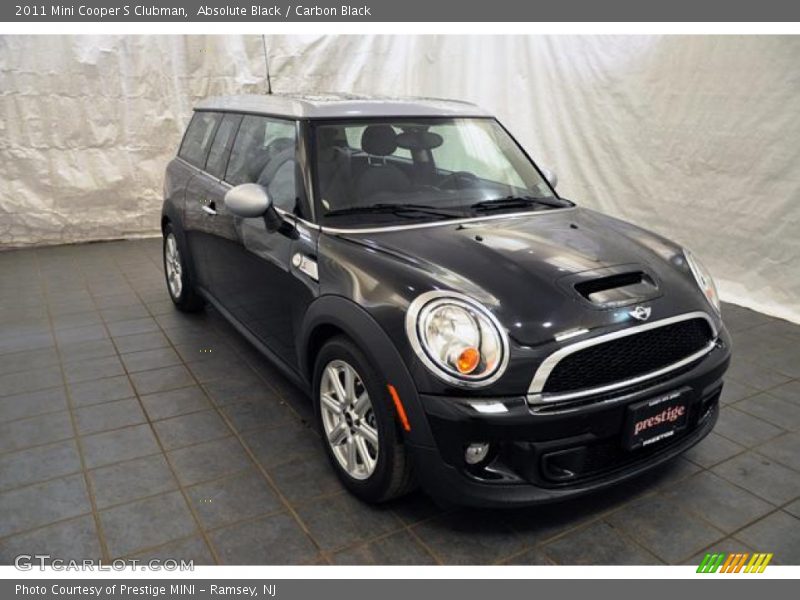 Absolute Black / Carbon Black 2011 Mini Cooper S Clubman